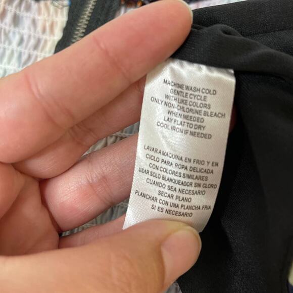 Love X Design Womens Multicolor Bustier Halter Top NEW 1X Subway Stop - Picture 6 of 12